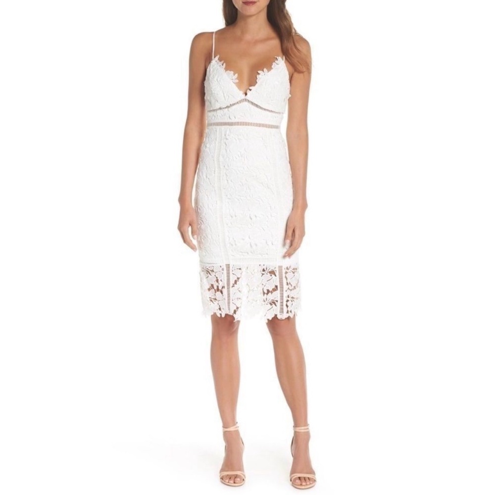 Bardot Lace Dress White Size XS/US 4